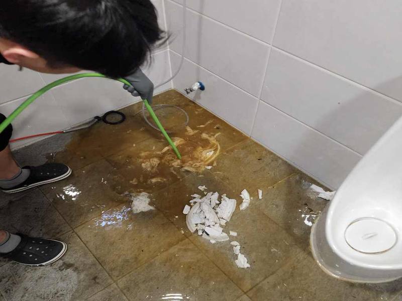 성남 배수구·역류 작업사례